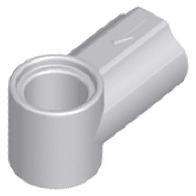 Technic, As en Pin Koppeling #1 Light Bluish Gray